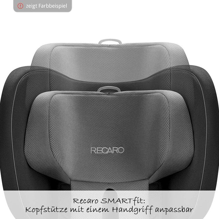 Дитяче автокрісло RECARO Optiafix, червоне, ISOFIX
