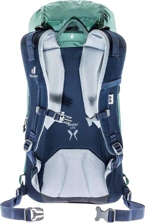 Рюкзак Deuter Guide Lite 24 л унісекс, сіро-зелений/синій, для туризму