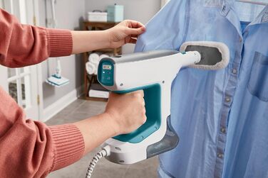 Парова швабра Black+Decker 1500 Вт з насадками, подовжувачем та двоступеневим регулюванням пари для прибирання будинку