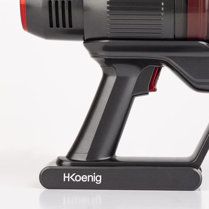 Вертикальний та ручний пилосос H.Koenig UPX22, червоний, 121x25x23 см
