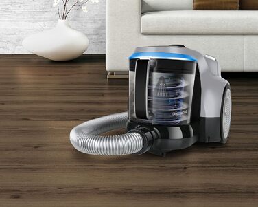 Пилосос BLACK+DECKER BXVML700E без мішка, 700 Вт, сірий