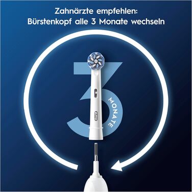 Смінні насадки для електричної зубної щітки Oral-B PRO Sensitive Clean, білі, 12 шт.