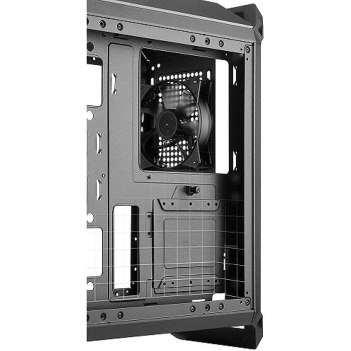 Корпус Cooler Master MasterBox Q300P RGB mATX Mini Tower для ігрового ПК з повною бічною панеллю, акуратним кабель-менеджментом та варіантами охолодження