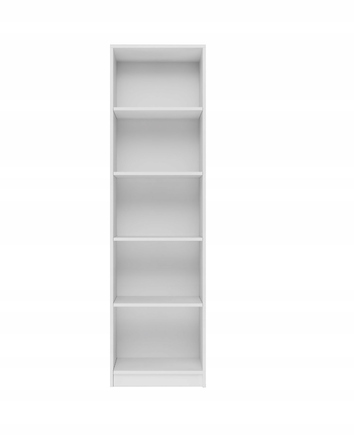 Стелаж TopEshop 50 см x 182 см x 30 см, білий