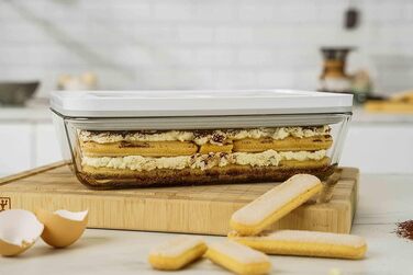 Вакуумний контейнер ZWILLING Fresh & Save (розмір S) з вакуумною кришкою, колір Blau-La Mer