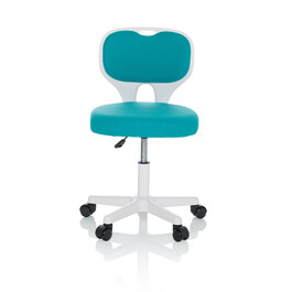 Дитячий поворотний стілець / Дитячий письмовий стілець KIDDY TOP W Fabric Blue HJH OFFICE