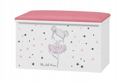 Скриня для іграшок Baby Boo, 70 x 40 см, біла