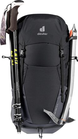 Жіночий туристичний рюкзак deuter Futura Pro 38 SL, чорний/графіт