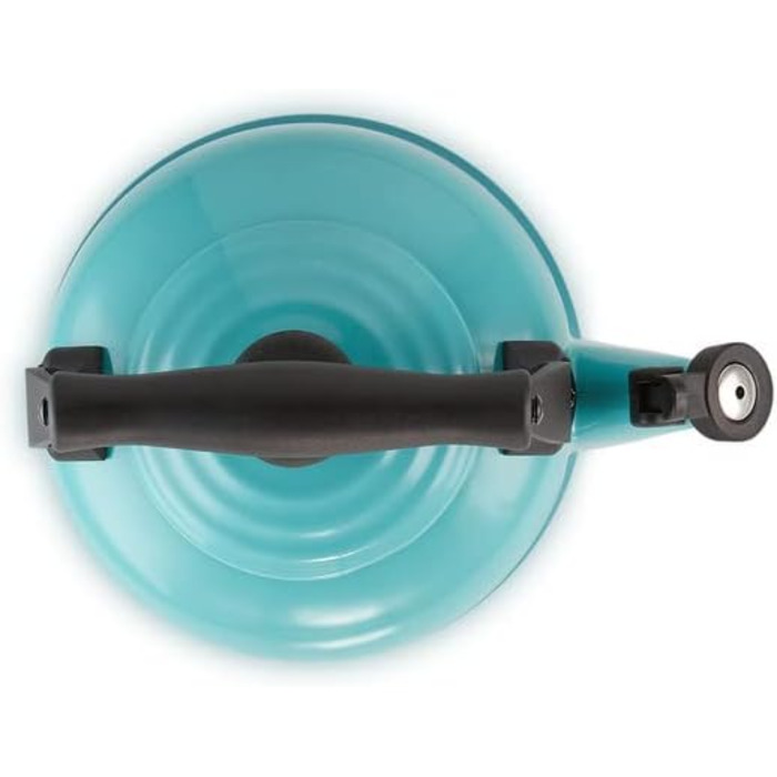 Емальований чайник Le Creuset Tradition, сталь, об'єм 2,1 л, колір Карибічний (Karibik)