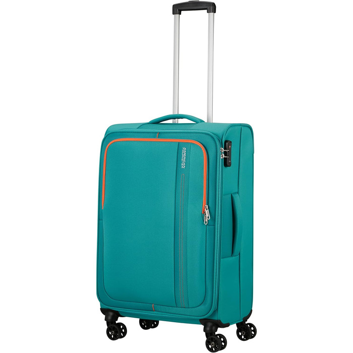 Валіза American Tourister Sea Seeker Spinner M 68 см 61 л Зелена (Aqua Green)