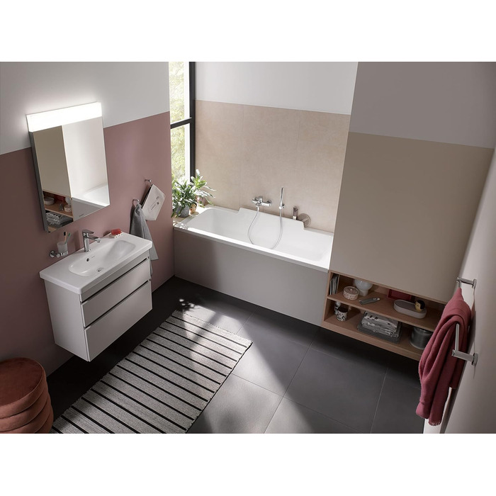 Тримач для рушників Duravit D-Code, однорукий, хромований, настінний, 64,5 см
