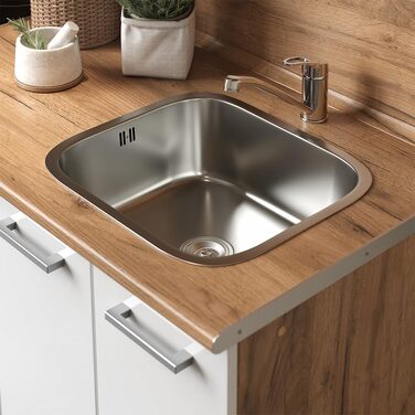 Модульна кухня Vicco R-Line, дуб Goldkraft / антрацит, 160 см, з шафою під плиту, підготовлена під мийку та вбудовану техніку (без стільниці)