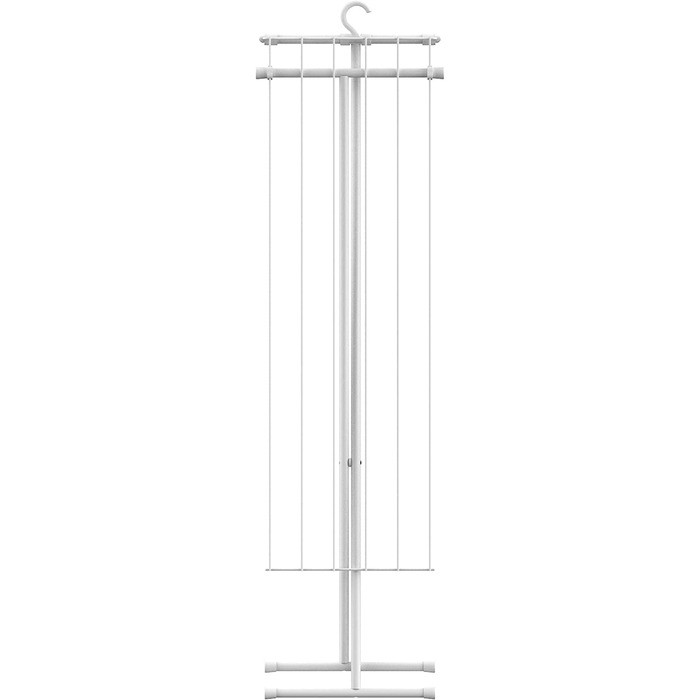 Сушарка для білизни Rörets Compact, 90x32x83 см, 5,5 м, біла, міцна та компактна, гачок для зберігання, шведська якість