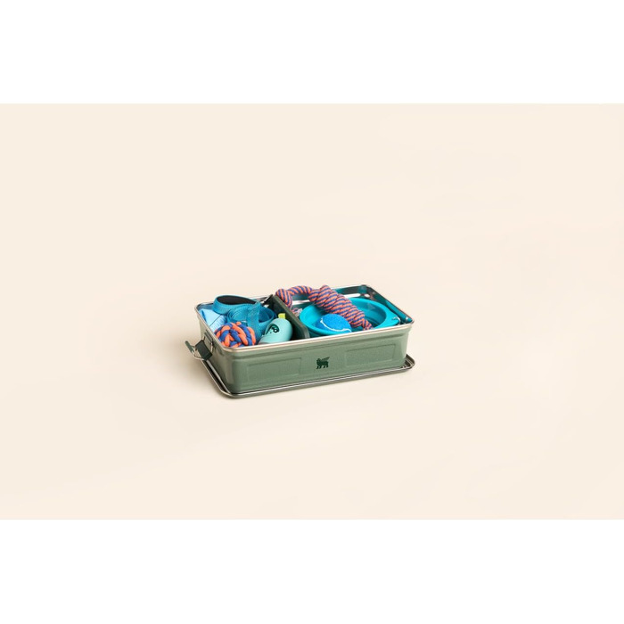 Органайзер Stanley Classic Legendary Useful Box на 3,8 кв (3,6 л), колір Hammertone Green