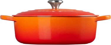Гусятниця Le Creuset Signature з чавуну, 30 см, 6,2 л, для всіх плит і духовок, колір червоний (Ofenrot)