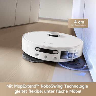 Робот-пилосос Dreame L10s Ultra Gen 2 з функцією миття, технологія RoboSwing™ та потужністю 10 000 Pa Vormax™, режим для тварин, автоматична станція, потужне прибирання килимів