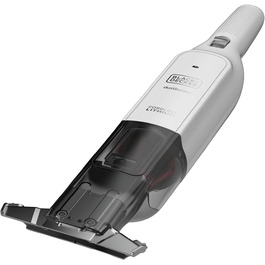 Акумуляторний ручний пилосос BLACK+DECKER Dustbuster Slim HLVC315J11, 12В, 1.5А·год, безмішковий, бездротовий, з XXL-насадкою, зарядний кабель, щілинна насадка та щітка для оббивки