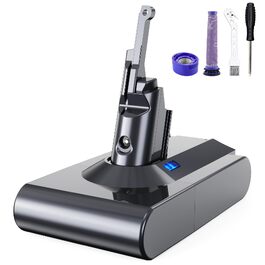 Акумулятор Vunzo 6000mAh для пилососа Dyson Animal Absolute Motörhead Fluffy V8 (2 фільтри в комплекті)