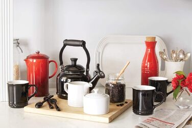 Емальований чайник Le Creuset Zen, сталь, 1.6 л, чорний глянцевий