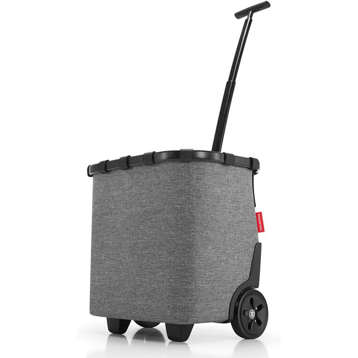 Сумка-візок reisenthel carrycruiser Plus Twist Silver з безкоштовним чохлом та захисною кришкою – шопер для покупок