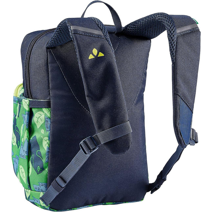 Дитячий рюкзак VAUDE Minnie 5 л для хлопчиків і дівчаток, зелено-синій, водонепроникний, з відділенням для речей і світловідбивачами, для походів та дитсадка