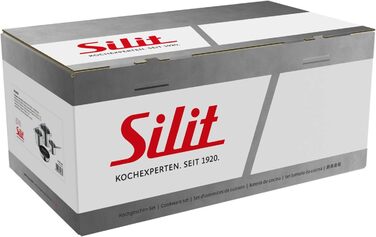 Набір каструль Silit Alicante з нержавіючої сталі для індукції, 4 предмети, з прозорими кришками, полірований метал, без покриття