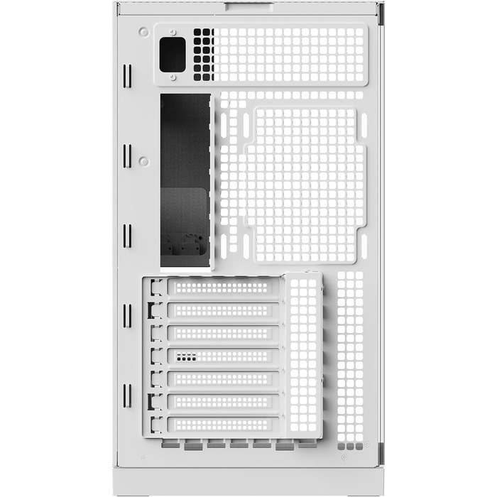 Ігровий корпус Geometric Future M5, білий, середній Tower, скло, E-ATX/ATX, ARGB вентилятори, USB Type-C, підтримка радіатора 420/360 мм