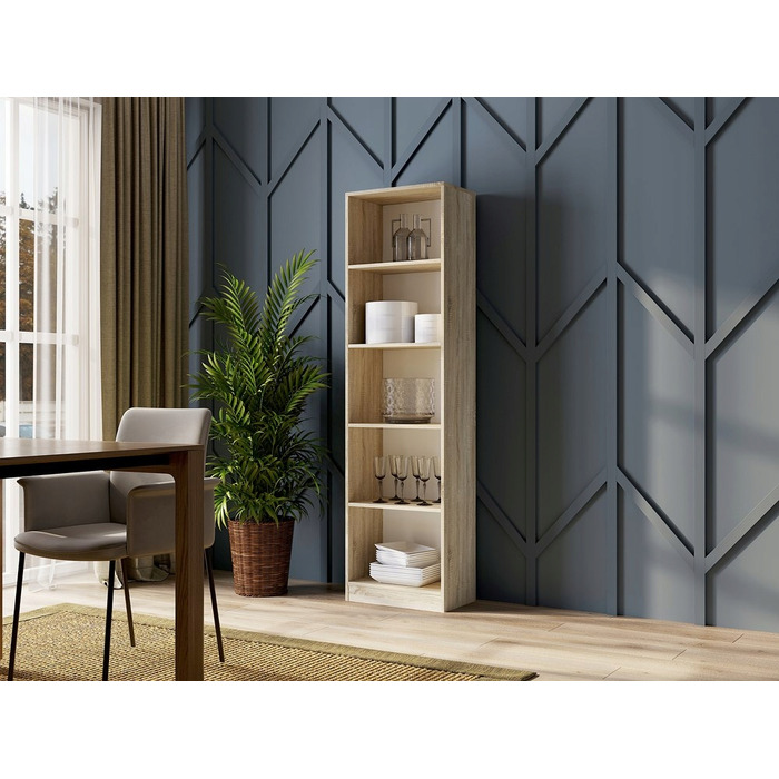 Стелаж TopEshop 50 x 182 x 30 см, дуб сонома