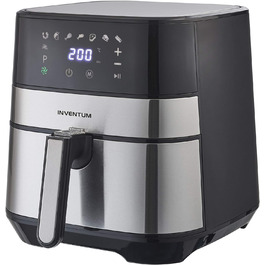 Фритюрниця з гарячим повітрям Inventum GF500HLD, 5 л, 1700 Вт, чорна/нерж. сталь