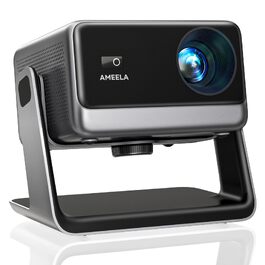 Проєктор AMEELA 1080P WiFi Bluetooth 30000 люмен: Dolby Audio, Netflix, Android/iOS/PS5