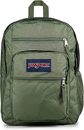 Рюкзак JanSport Big Student Cargo Green, великий шкільний рюкзак, місткий, зелений колір