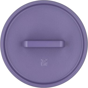 Жаровня WMF Flavour 24 см, чавунна, індукційна, емальована, фіолетова, з кришкою з конденсаційними краплями, сучасний дизайн
