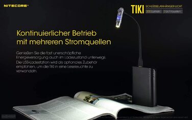 Ліхтар налобний Nitecore чорний універсальний