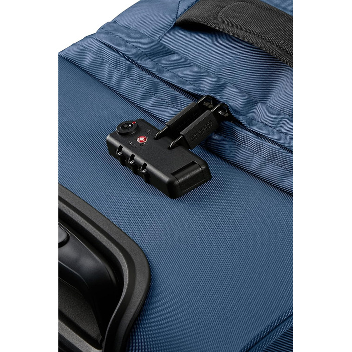 Валіза на 2 колесах American Tourister Urban Track Combat Navy L, 78.5 см, 116 л, синя дорожня сумка