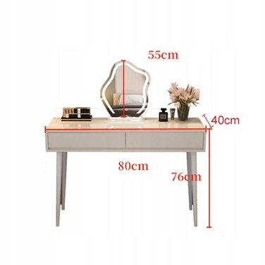 Тумба під умивальник Magboss krem, 80 x 76 x 40 см