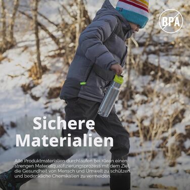 Спортивна пляшка для води Klean Kanteen Classic Sport (355 мл, нержавіюча сталь, матова)