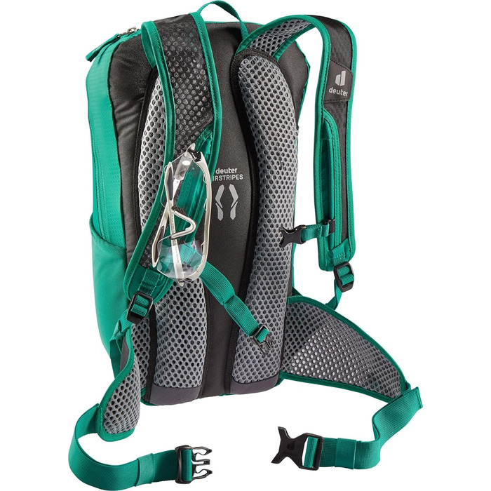 Велосипедний рюкзак Deuter Race X 12 л, кольори fern-graphite