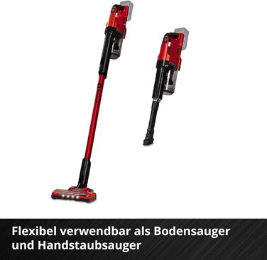 Акумуляторний ручний пилосос Einhell TE-SV 18 Li Power X-Change (18V, Li-Ion, без мішка, 0,6 л, циклон, 3-х фільтр, з акумулятором 4.0 Ah та зарядним пристроєм)