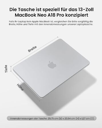 Захисний чохол-сумка tomtoc 360° для MacBook Air 15