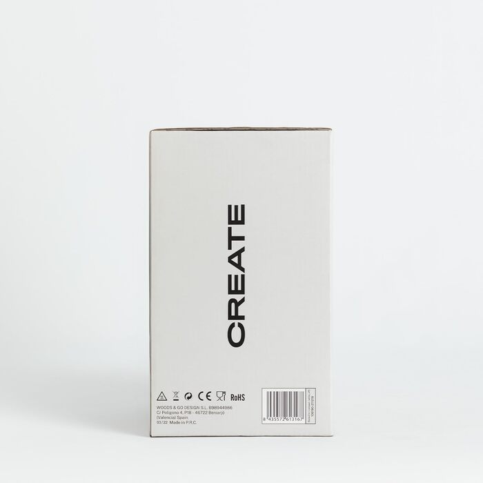Сендвіч-мейкер CREATE STONE STUDIO з 5 змінними антипригарними пластинами, кремово-білий – для сендвічів, вафель, тайякі, панкейків і пончиків, 600 Вт, 100° відкриття