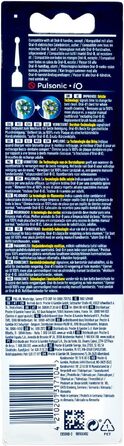 Смінні насадки для електричної зубної щітки Oral-B CrossAction, білі, 10 шт (8+2)