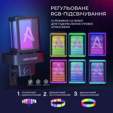 USB мікрофон Fifine Q8PRO Black