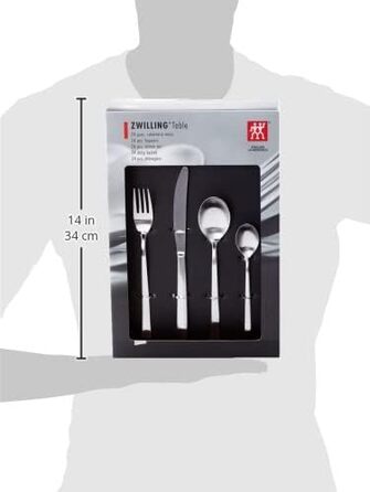 Столовий набір ZWILLING Artic, 24 предмети, нержавіюча сталь