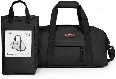 Дорожня сумка Eastpak COMPACT+ 24 л, чорна, 23x44x21 см