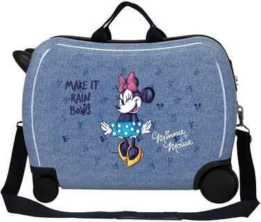 Дитяча валіза Disney Minnie Make It Rain Bows, синя, універсальна