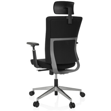 Офісне крісло / поворотне крісло CAPTIVO PRO тканина чорний hjh OFFICE