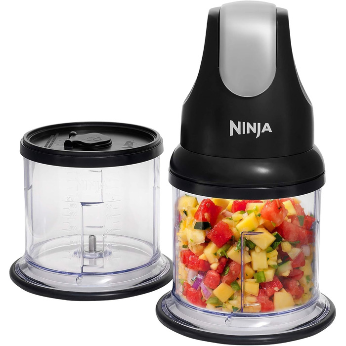 Електричний подрібнювач Ninja Express Chop Mini NJ1002EUBK – подрібнювач зелені та овочів, чорний