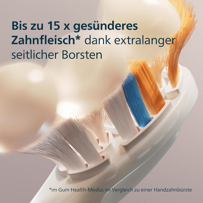 Смінні насадки для електричної зубної щітки Philips Sonicare A3 Premium All-in-One, білі, 6 шт, HX9096/87