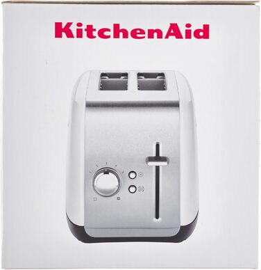 Тостер KitchenAid CLASSIC на 2 скибки, білий, 1.8 кг