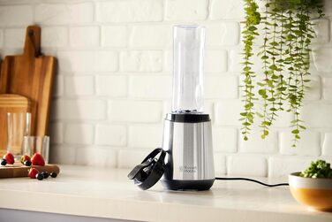 Стаціонарний блендер Russell Hobbs 23472-56 для смузі та коктейлів, 23500 об/хв, чаша 600 мл (BPA-free), нержавіюча сталь